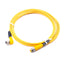 New Lumberg Automation RST 4-RKWT 4-602/2M Sensor, Actuator Cable M12 4 Pin M to F