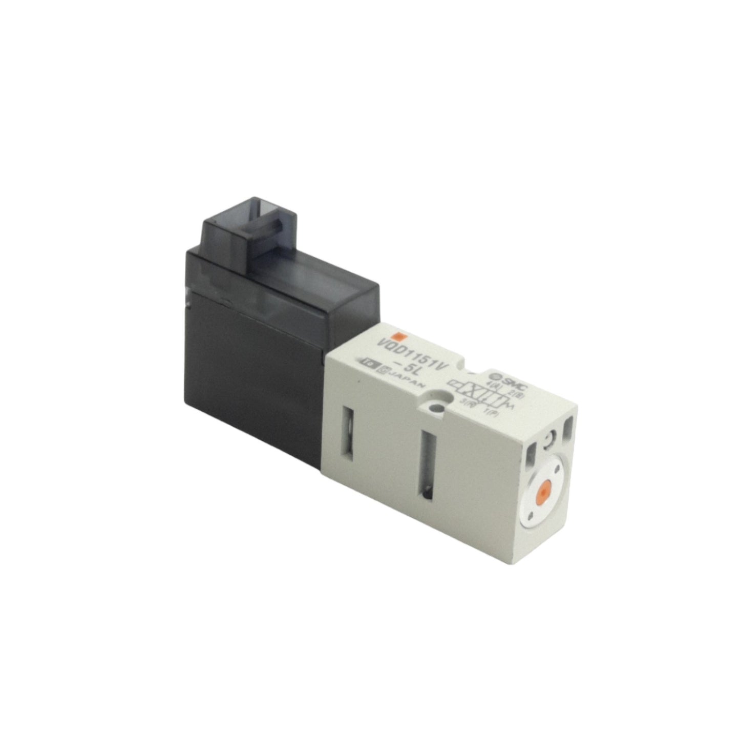 New SMC VQD1151V-5L Direct Poppet Valve, 4-Port, Base Mount, -101kPa to 0.7MPa 24VDC