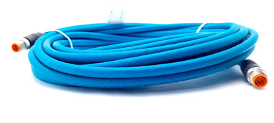 New Lumberg Automation 0985 656 100/10M Sensor Actuator Cable M12 8 Pin Male to Male