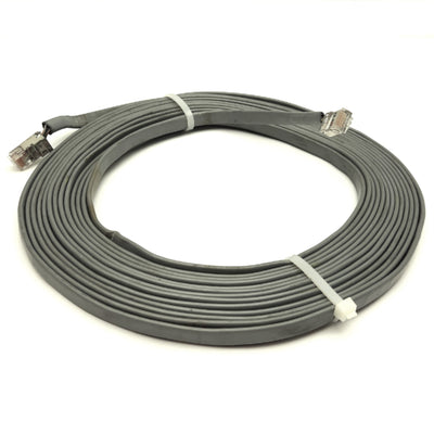 Used TSI Inc. Holix LASER Micrometer Gage Head Cable, 2x RJ45, 24' Long