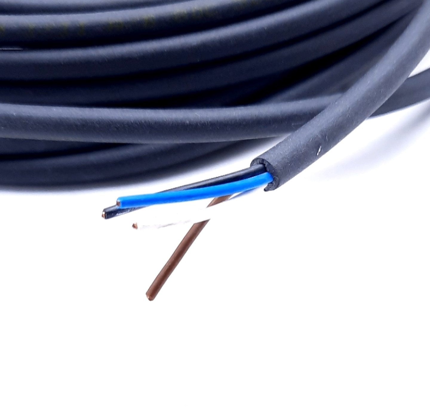 New Lumberg RKWT 4-225/10M Sensor Cable, 4-Pin M12 Right Angle Female 10m