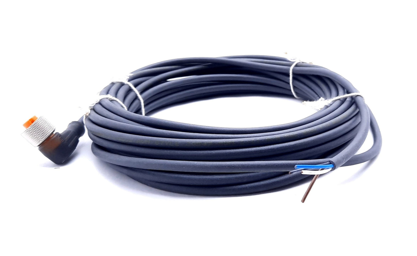 New Lumberg RKWT 4-225/10M Sensor Cable, 4-Pin M12 Right Angle Female 10m