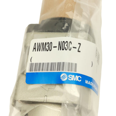 New SMC AMW30-N03C-Z Filter Regulator 3/8in NPT, 0.85MPa, 5µm Filter, NC Float Drain