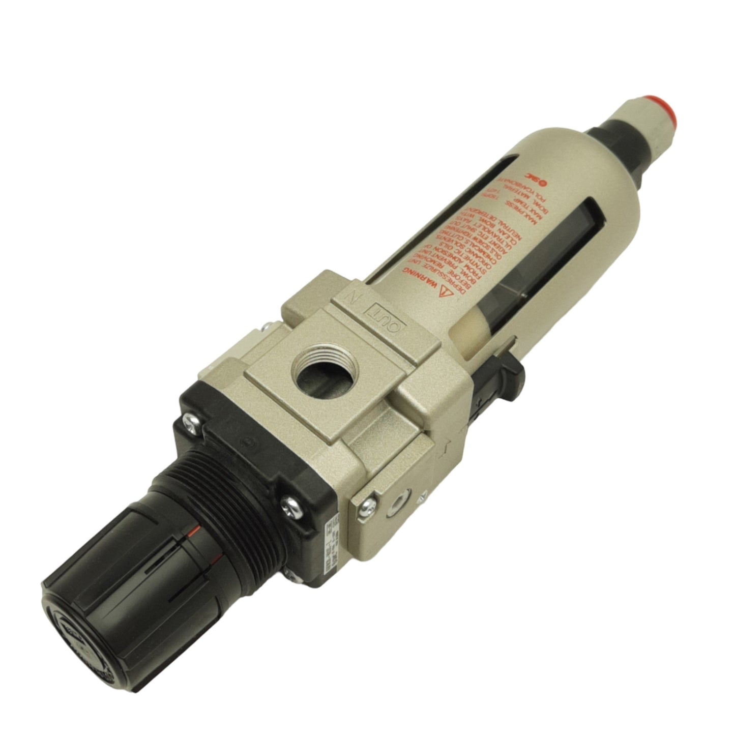 New SMC AMW30-N03C-Z Filter Regulator 3/8in NPT, 0.85MPa, 5µm Filter, NC Float Drain