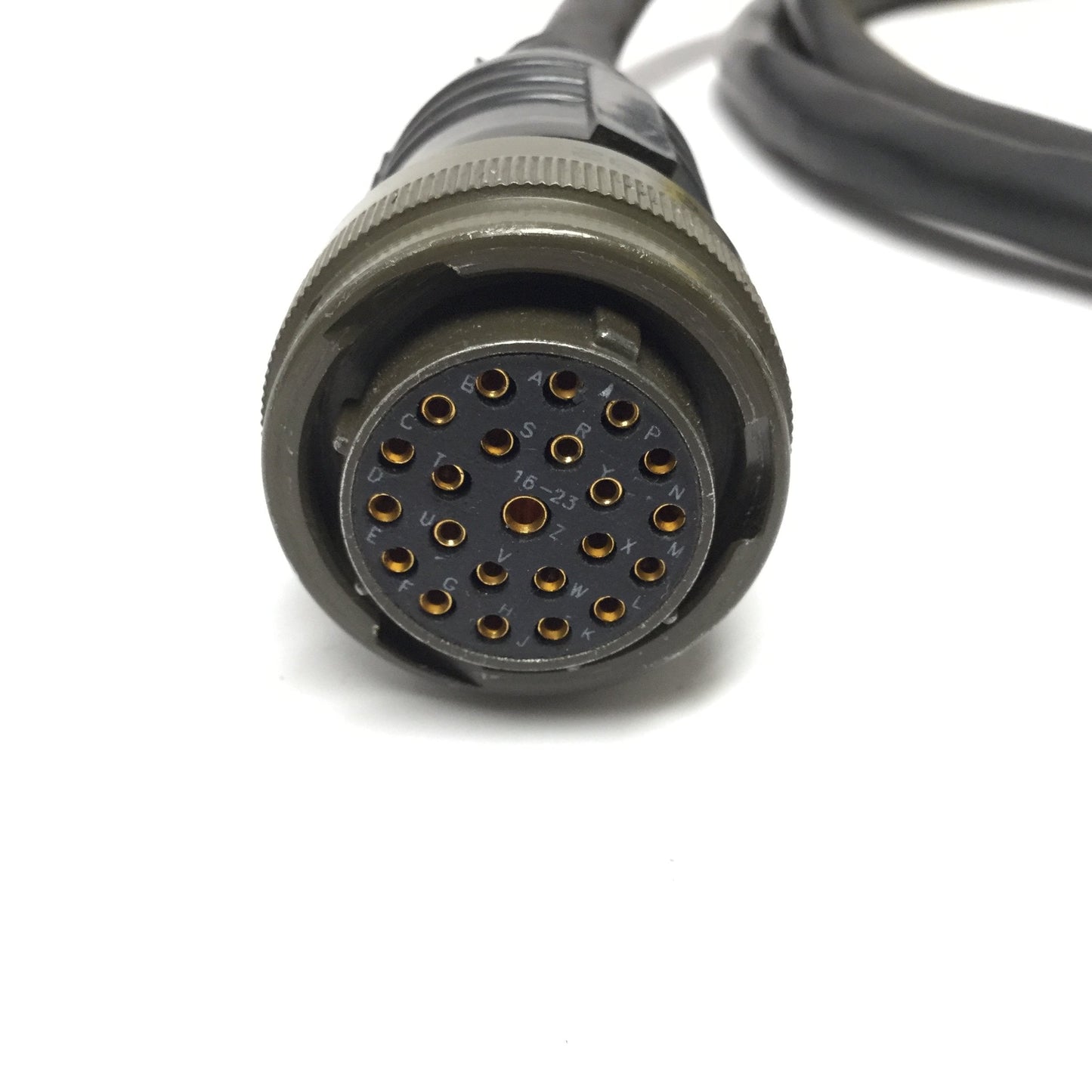 Used Control Techniques Emerson CFCS-005 Servo Motor Feedback Drive Cable, 5ft Long