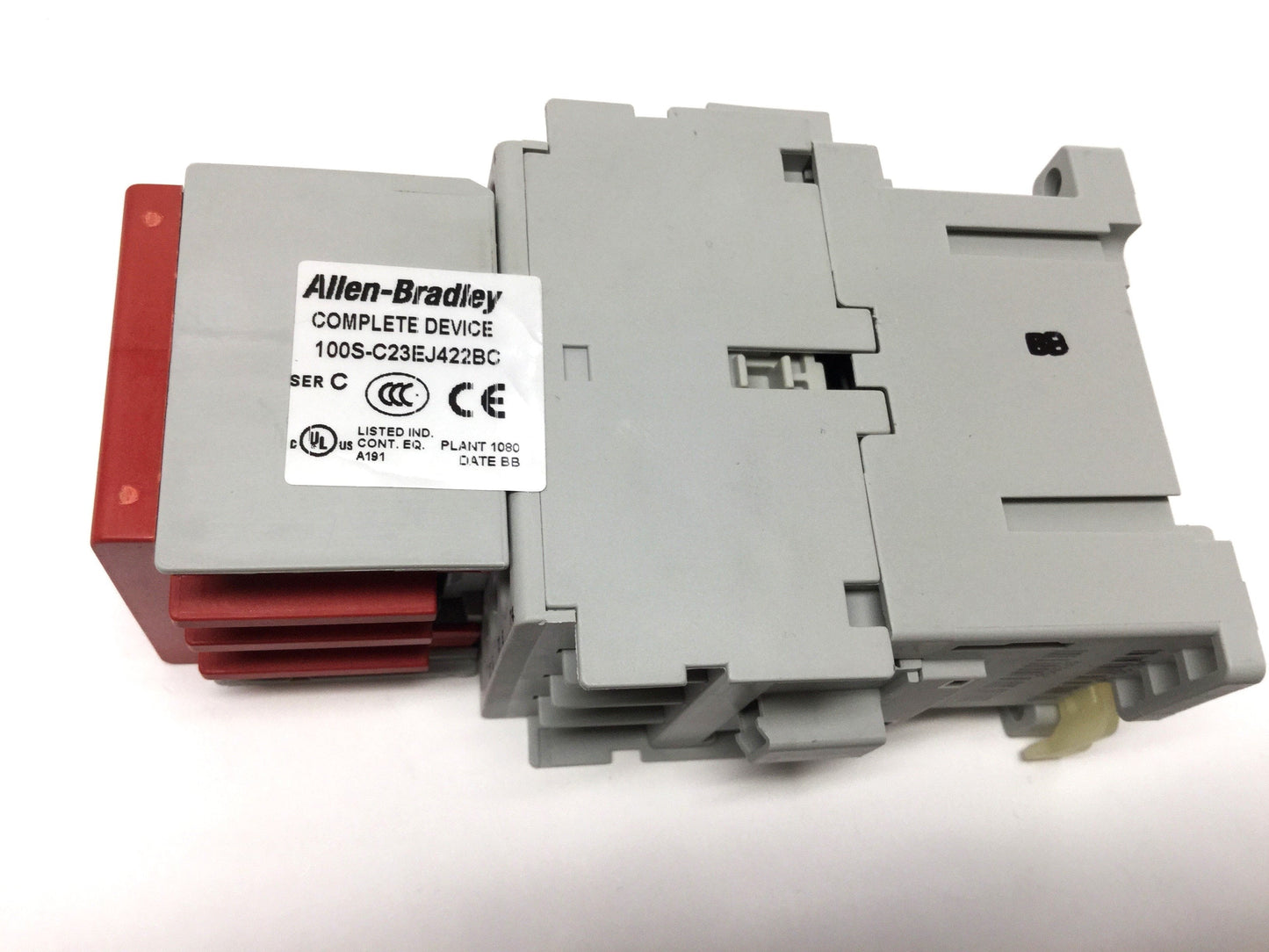 Used Allen Bradley 100S-C23EJ422BC Guardmaster Safety Contactor 4-Pole+2NO-2NC, 24VDC