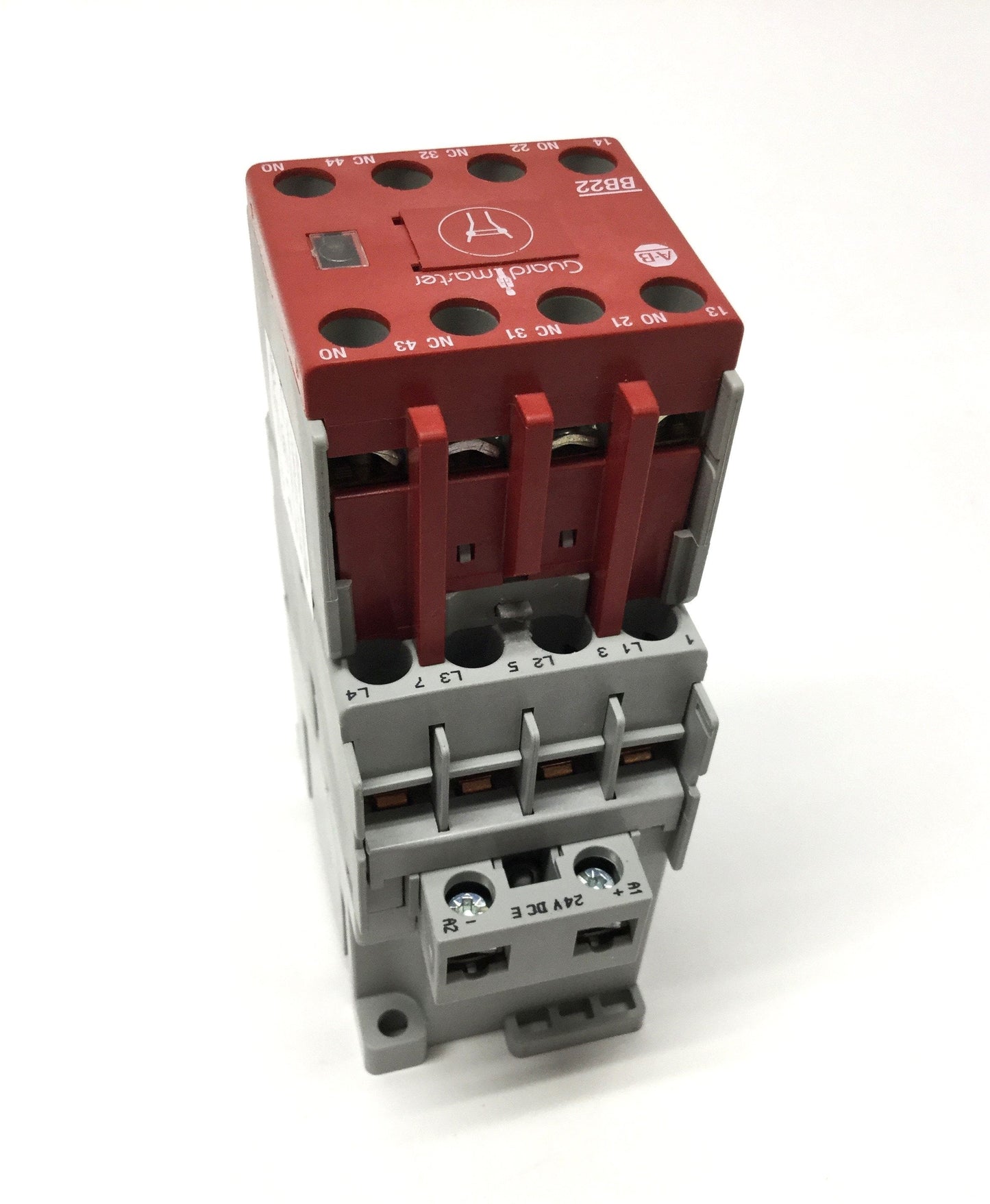 Used Allen Bradley 100S-C23EJ422BC Guardmaster Safety Contactor 4-Pole+2NO-2NC, 24VDC