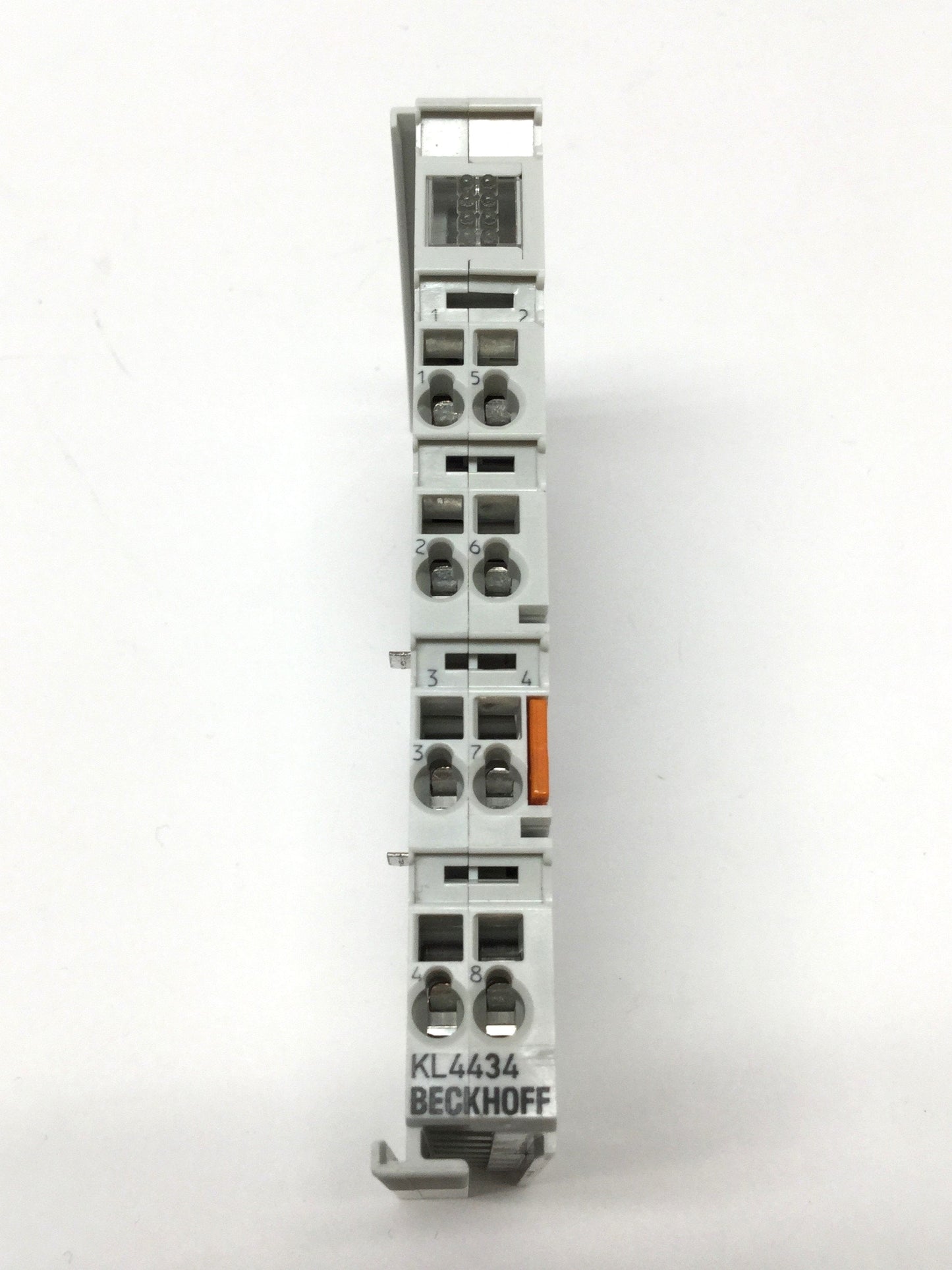 Used Beckhoff KL4434 4-Channel Voltage Analog Output Bus Terminal Module ±10V, 12-bit