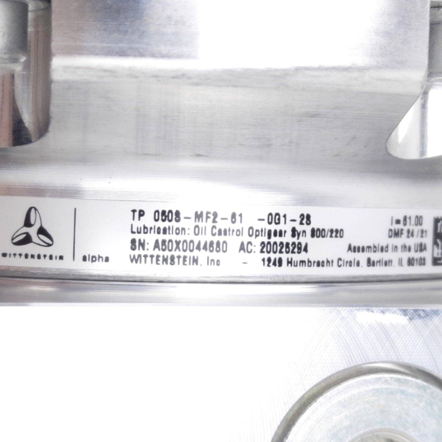 New Wittenstein Alpha TP050S-MF2-61-0G1-2S Planetary Gearbox, 61:1, ø24mm Hub