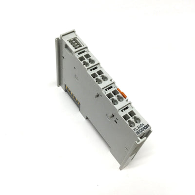 Used Beckhoff KL3404 4-Channel Voltage Analog Input Bus Terminal Module ±10V, 12-bit