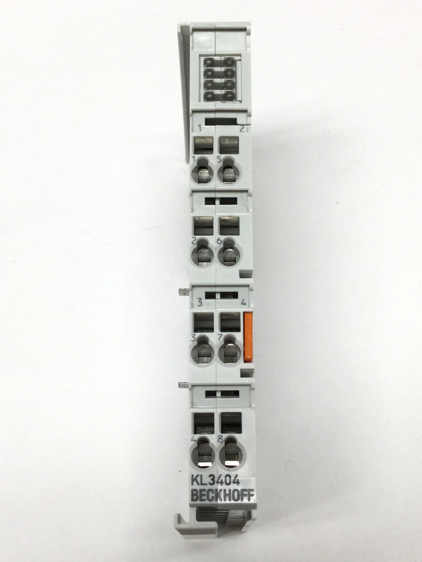 Used Beckhoff KL3404 4-Channel Voltage Analog Input Bus Terminal Module ±10V, 12-bit