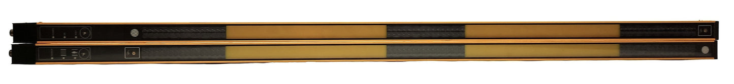 Used Allen Bradley 445L Micro400 GuardShield Light Curtain Transmitter/Receiver 300mm