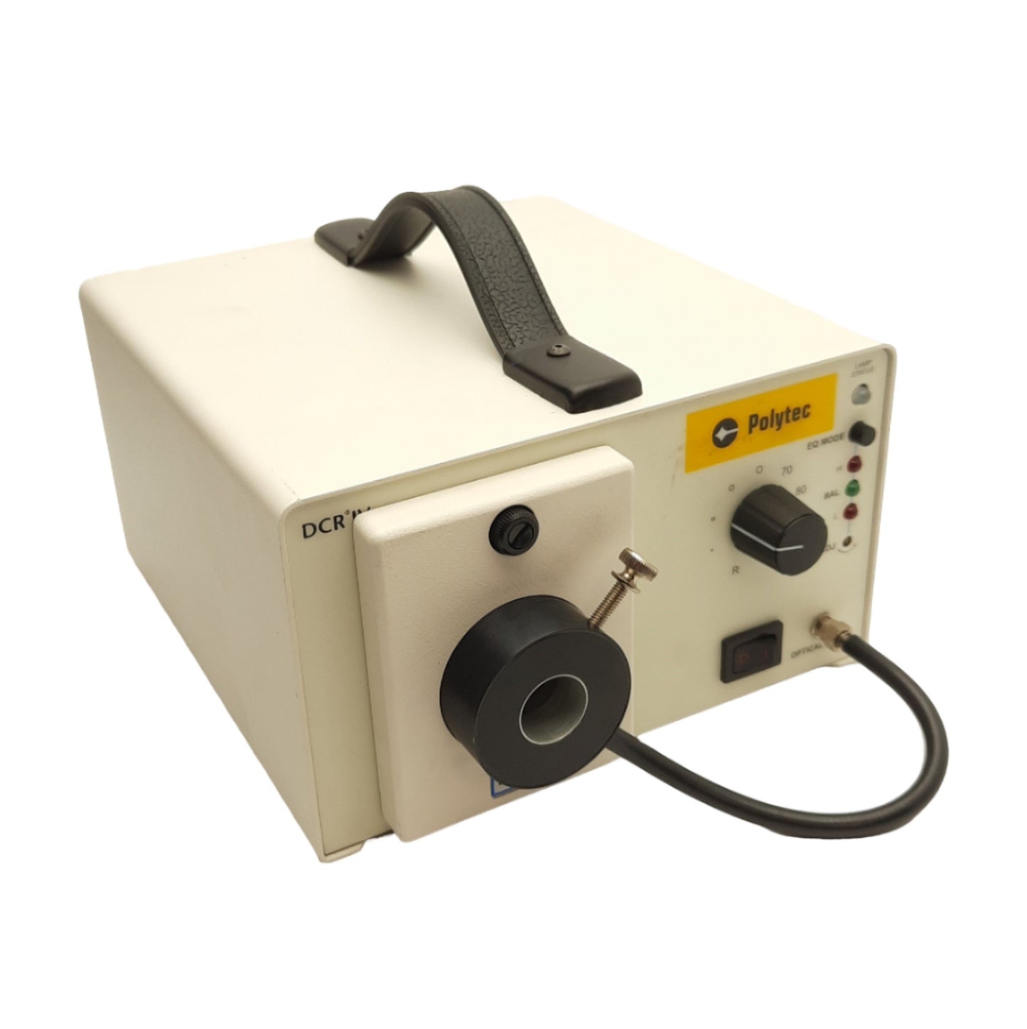 Used Schott A20895 Fiber Optic Light Source, For DCR IV & III, 90-250VAC, ø0.72