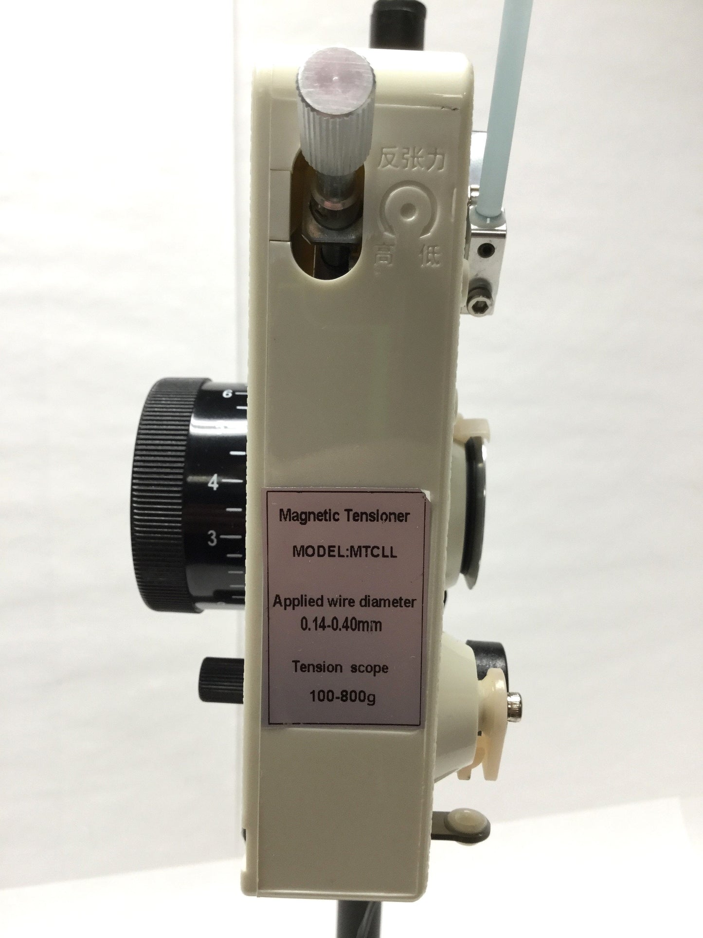 Used CNC Design Ltd MTCLL Coil Winder Magnetic Tensioner Ø0.14mm-0.4mm 100g-800g