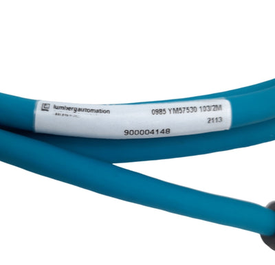 New Lumberg Automation 0985 YM57530 103/2M Ethernet, 2m length, M12 4-Pin to RJ45