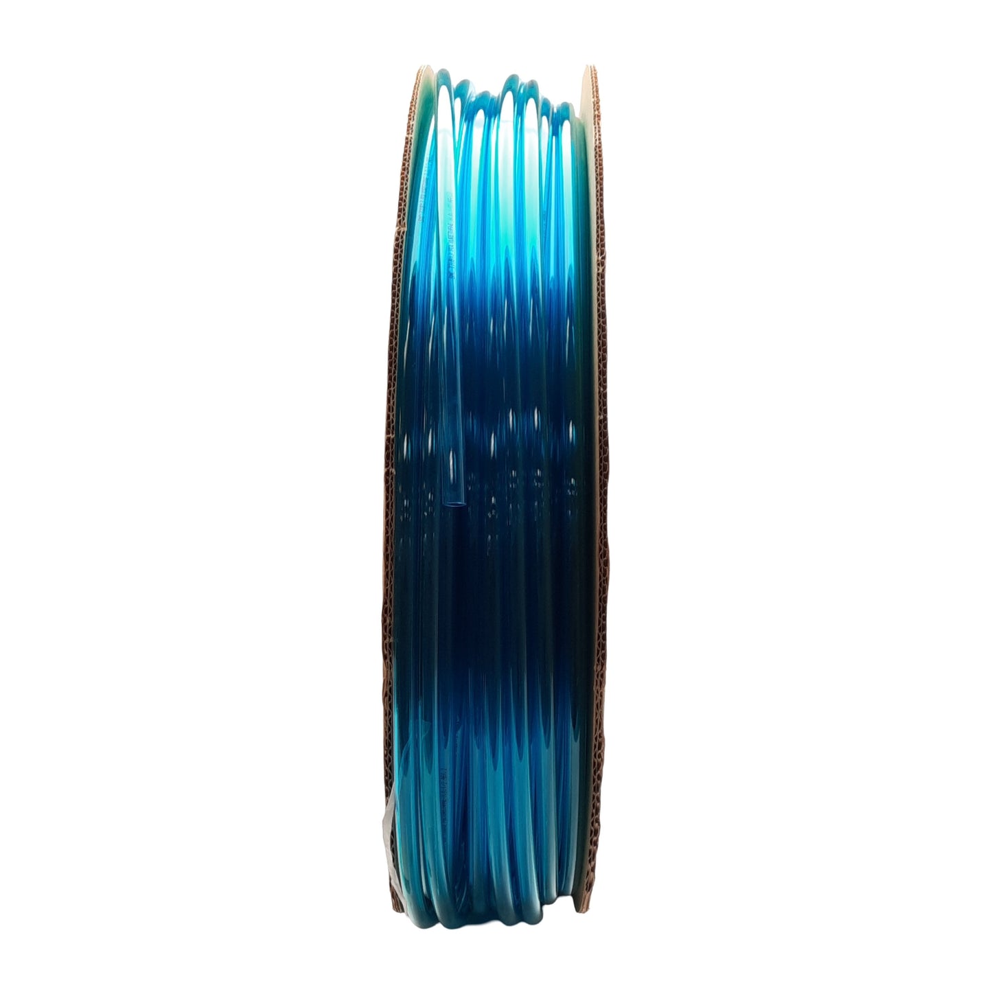 New SMC TIUB13BU2-153 Clear Blue Polyurethane Tubing, ø1/2in OD, ø3/8in ID, 500ft