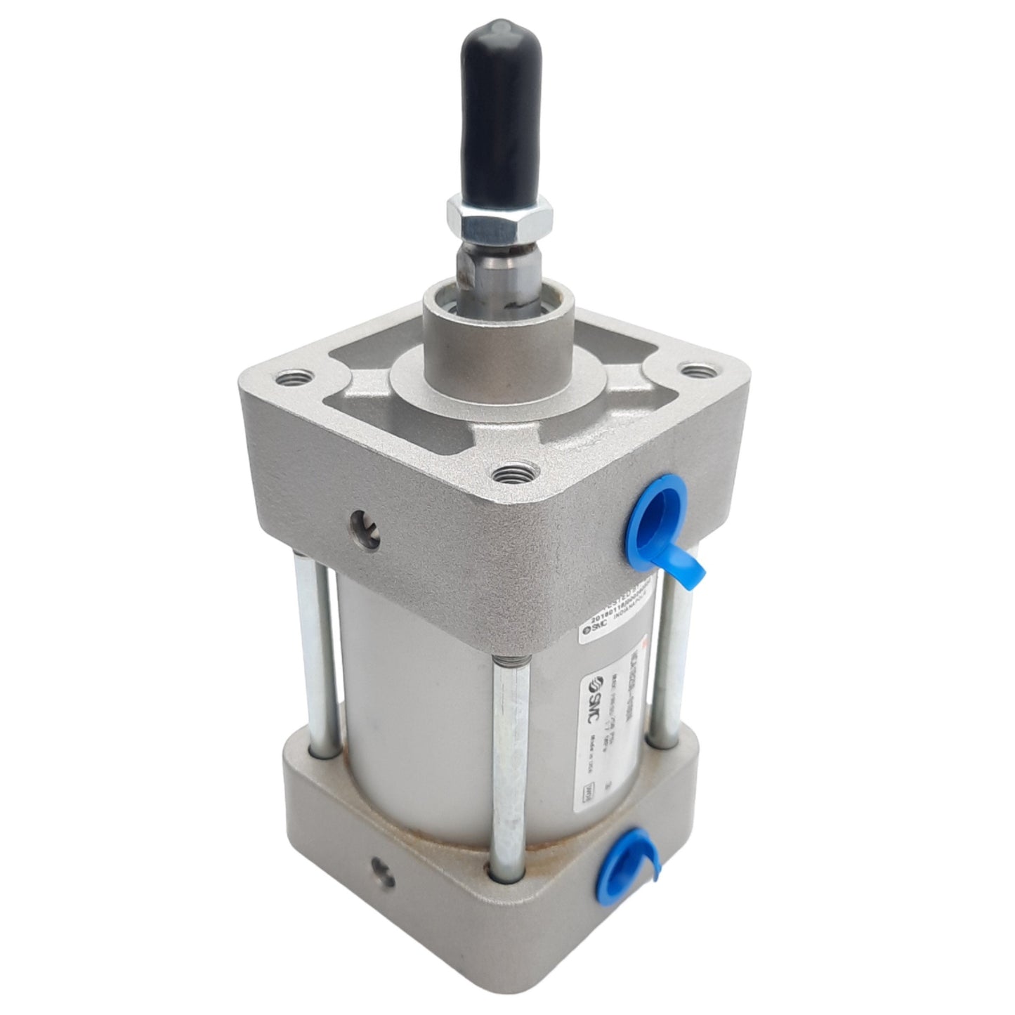 New SMC NCA1B250-0100N Tie-Rod Cylinder, ø2.5in Bore, 1in Stroke, 250PSI, NPTF 3/4in