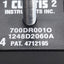 Used Curtis Instruments 700DR001O Solid State Digital Hour Meter, 6-Digit, 1/32 DIN