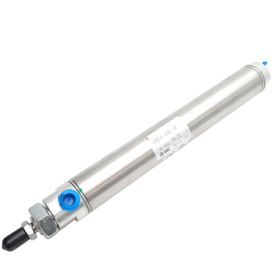 New SMC NCMB106-0600C-XC6 Pneumatic Cylinder, ø1-1/16in Bore, 6in Stroke, NPT 1/8in