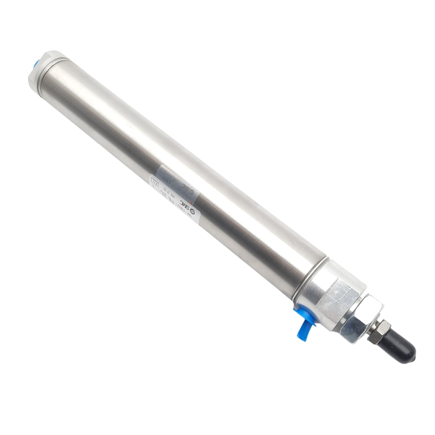 New SMC NCMB106-0600C-XC6 Pneumatic Cylinder, ø1-1/16in Bore, 6in Stroke, NPT 1/8in