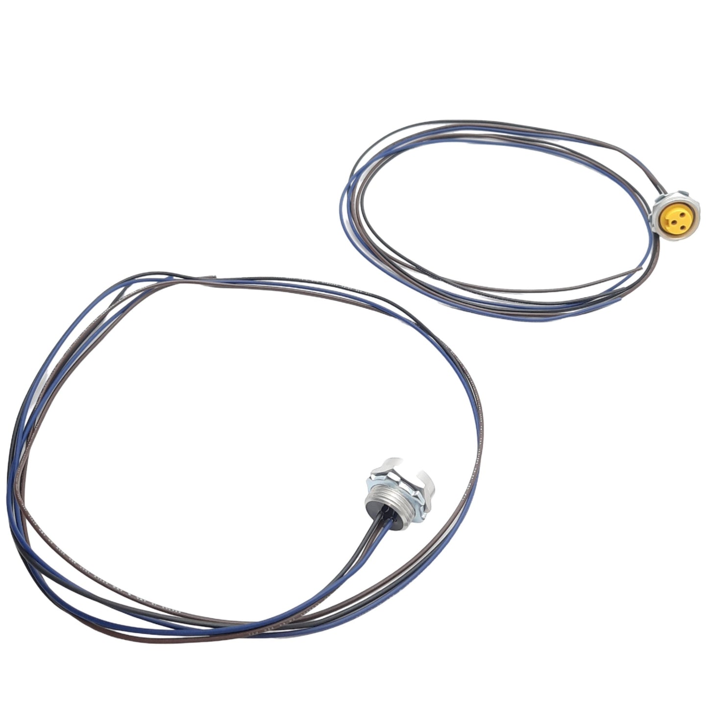 New Lot of 2 Lumberg RKF 30-695/1M Power Receptacle, 7/8in 3-Pin, 1m, 8A 300V