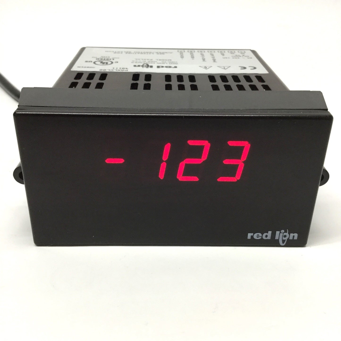 Used Red Lion PAXLCL00 Current Loop Meter, Dual Range, 4-20mA/10-50mA, 115/230VAC
