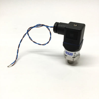 Used Wika A-10 Pressure Transmitter, 0-6000psi Range, 10-30VDC Supply, 4-20mA Output