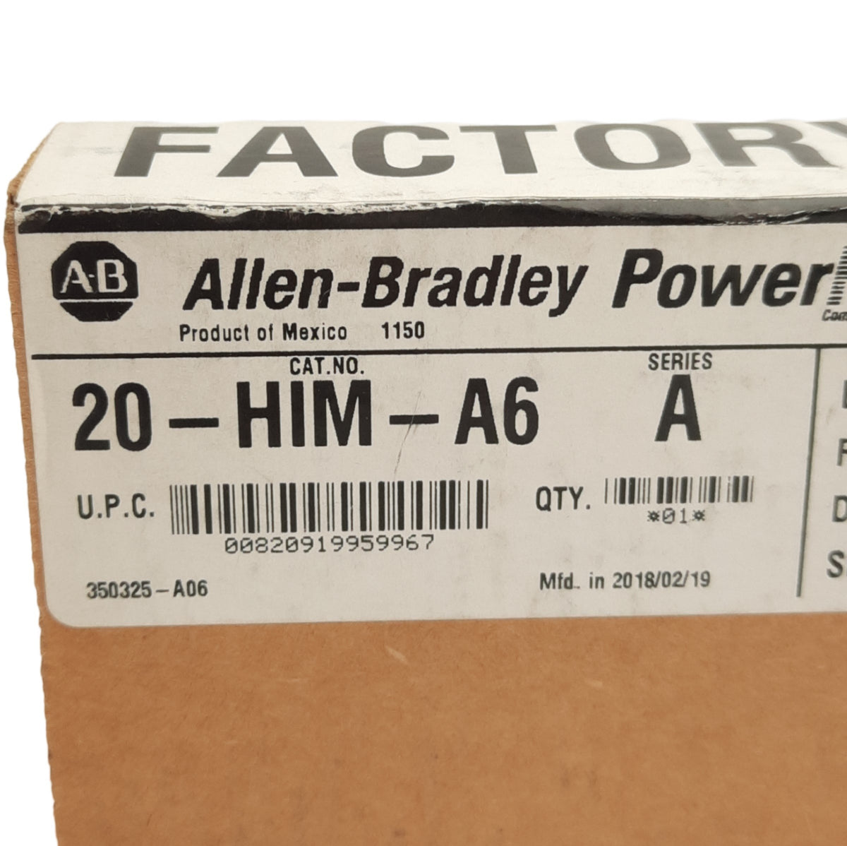 Powerflex Human Interface Module Allen Bradley 20-HIM-A6 PowerFlex 700 Human Interface Keypad Module, 1 ...