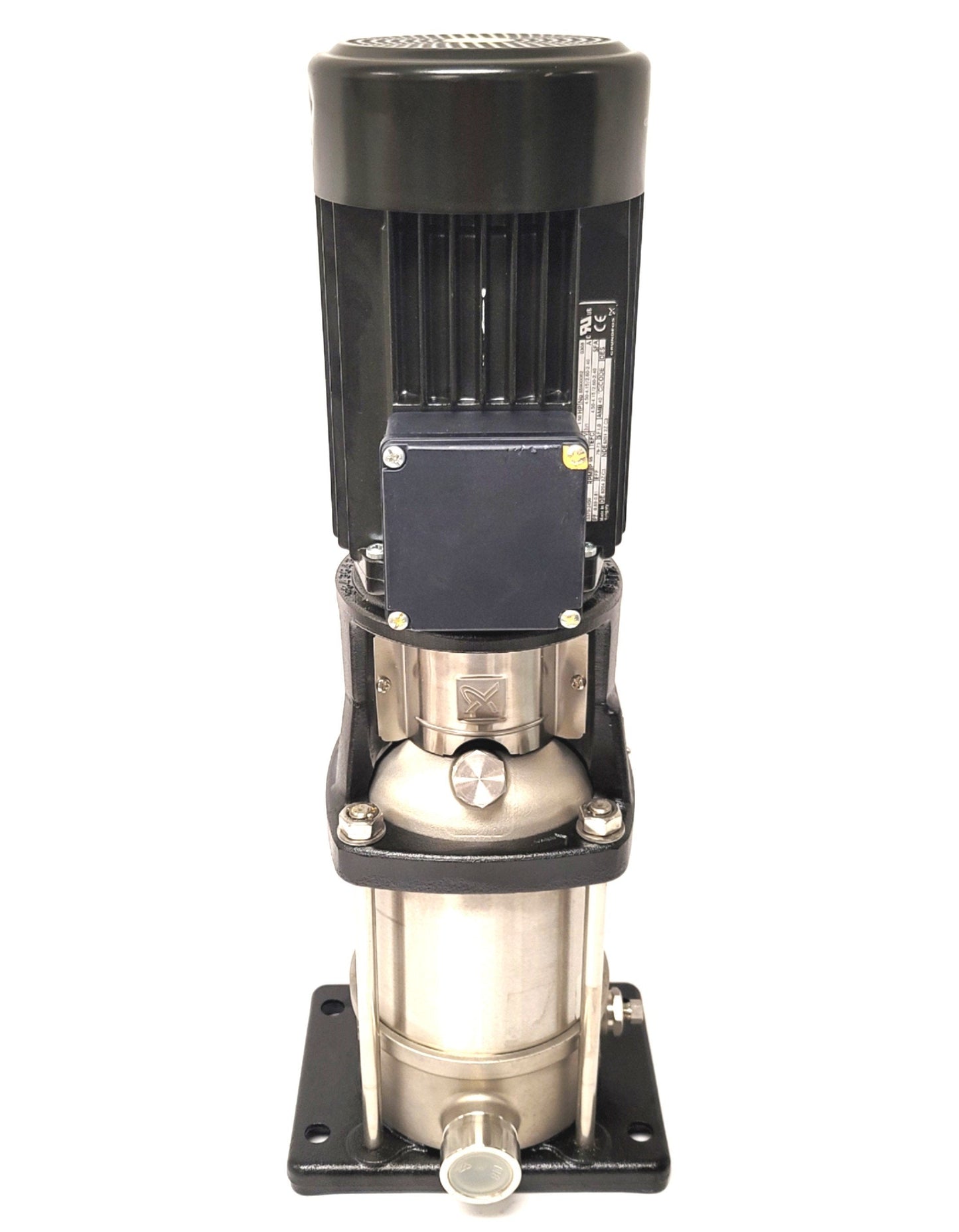 New – Open box Grundfos CRN3-8 A-P-G-V-HUUV Vertical Multistage Pump 3.6m³/h, 1.5HP, 240/480VAC
