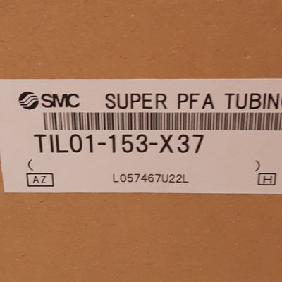 New SMC TIL01 Fluoropolymer Tubing, ø1/8in OD, ø1/16in ID, 1.0MPa, *Sold By Foot*
