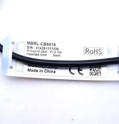 New Moritex MBRL-CB5015 LED Illuminated Bar 0.26A, 3.1W, 50x15mm