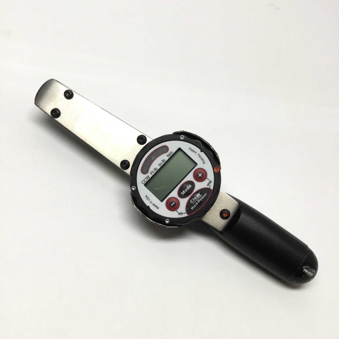 Used Proto J6342 Electronic Dial Torque Wrench ft-lb/in-lb/Nm 1/4" Drive, 10-100in-lb