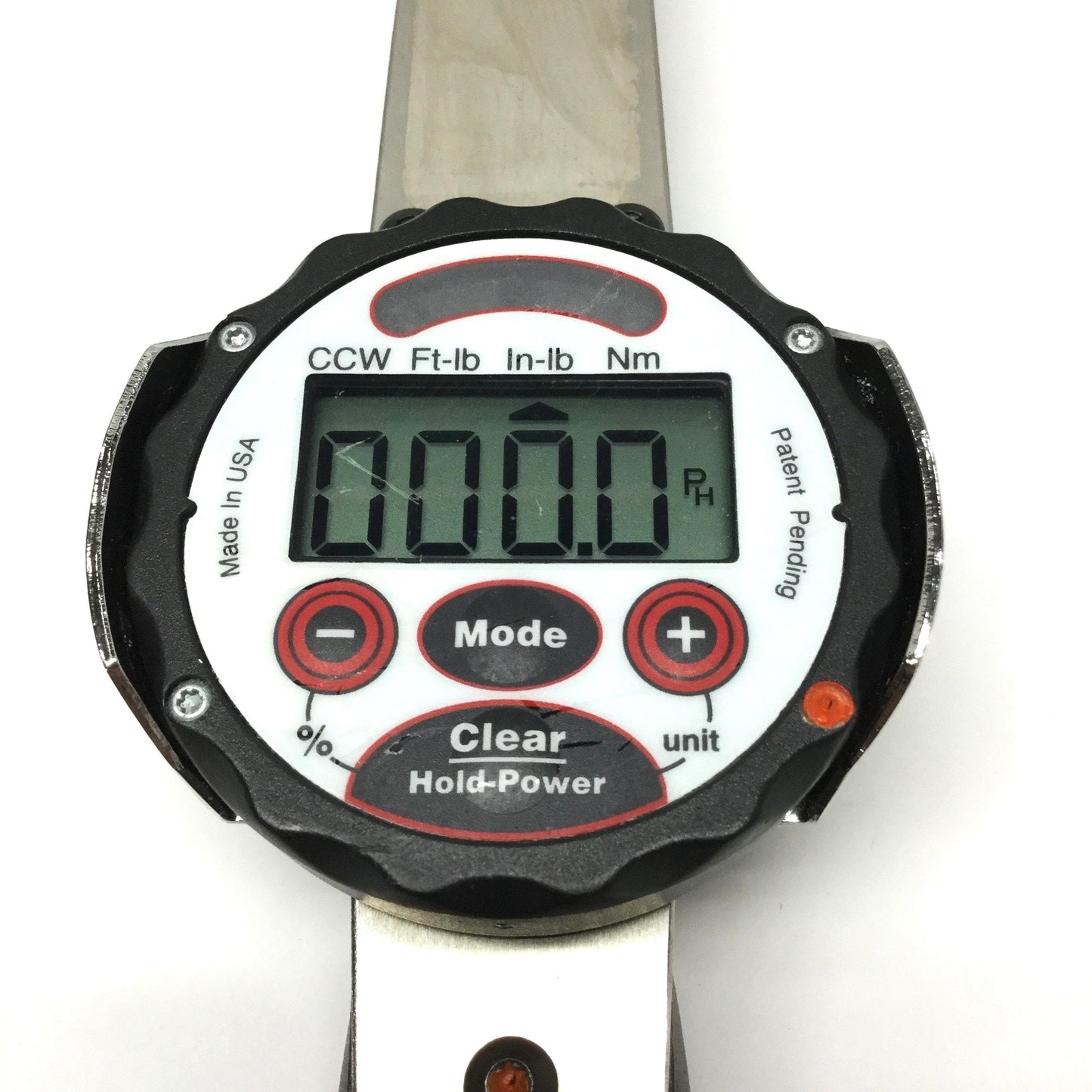 Used Proto J6342 Electronic Dial Torque Wrench ft-lb/in-lb/Nm 1/4" Drive, 10-100in-lb