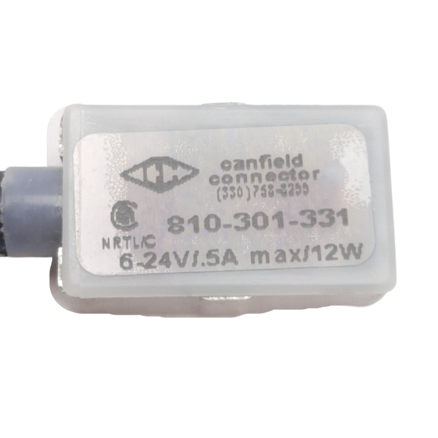 New Lot of 2 Canfield 810-301-331 Magnetic Switch, PNP N.O., 6-24 VDC, 0.5A, M8