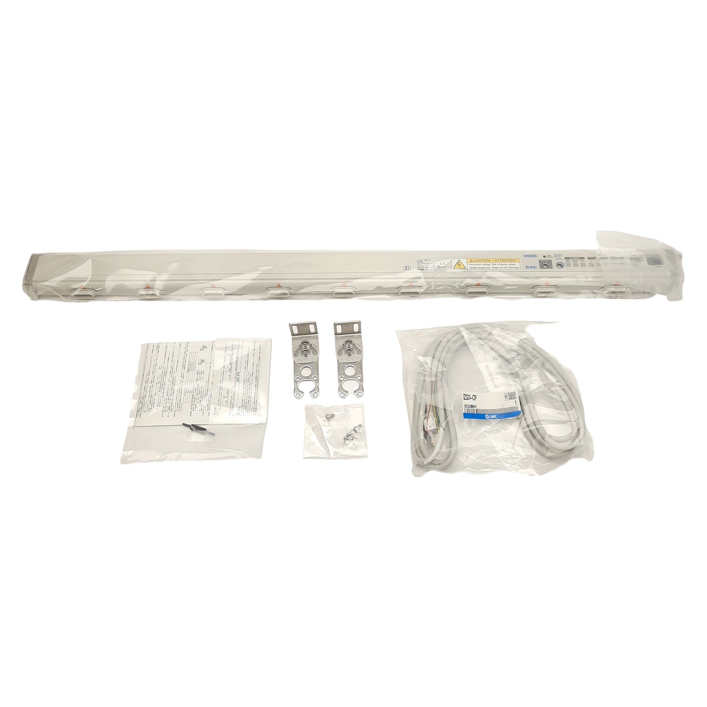 New SMC IZS31-780P-B Ionizing Bar, 780mm Long, ±7kV Output, 0.7MPa, 24VDC Supply
