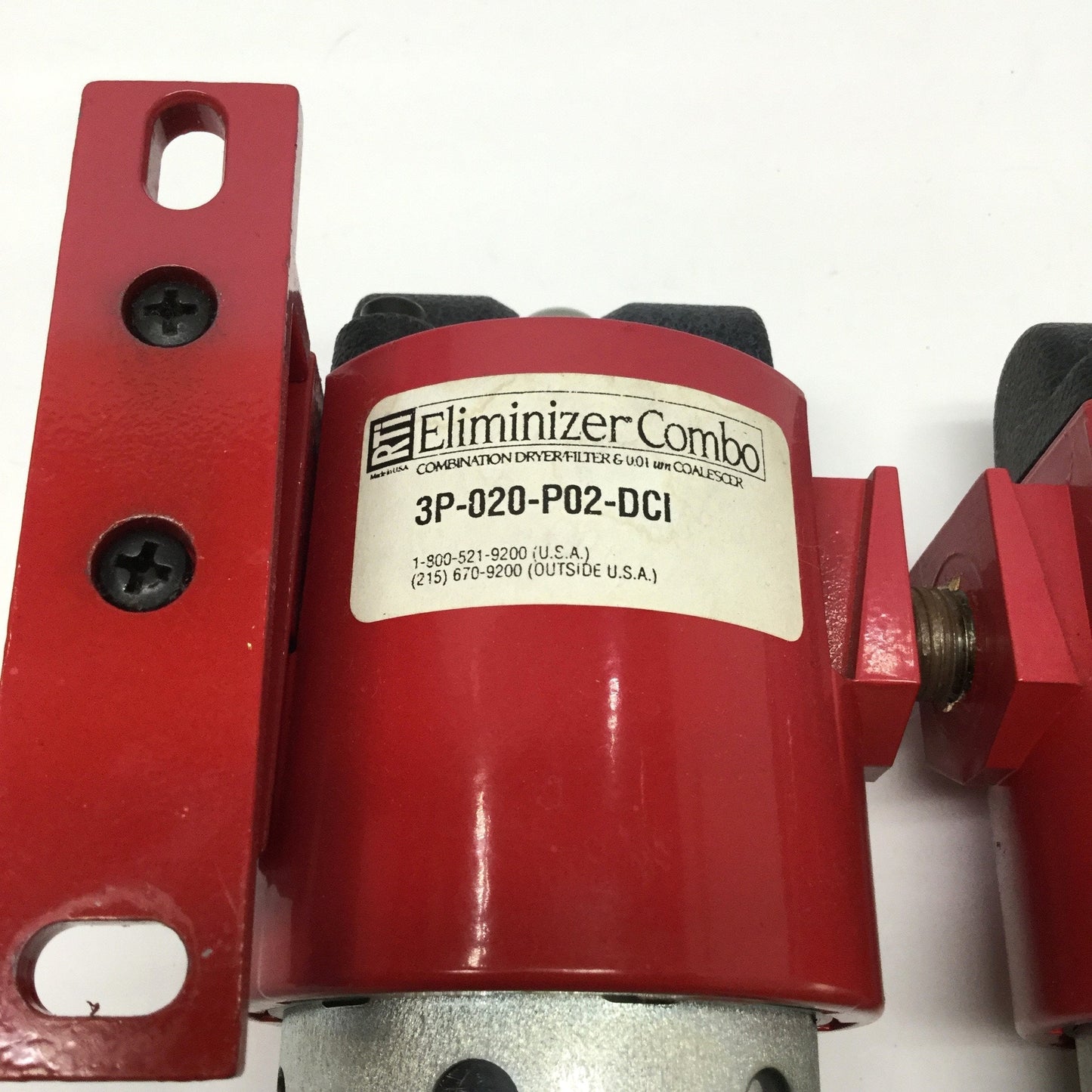 Used RTI 3P-020-P02-DCI Eliminizer Combo Coalescing Filter/Dryer 0.01µm 20SCFM