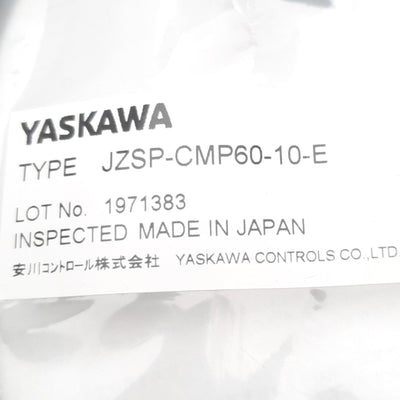 New Yaskawa JZSP-CMP60-10-E Servo Encoder Cable for SGMCS, 10-Pin F to Firewire, 10m