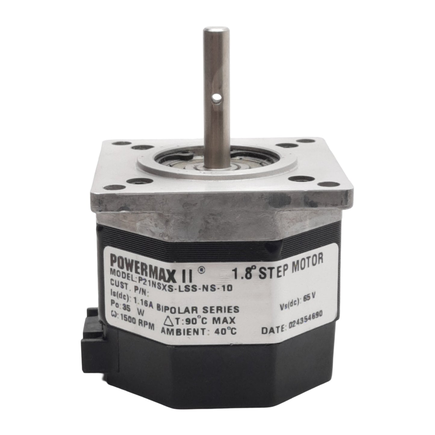 New Kollmorgen P21NSXS-LSS-NS-10 Stepper Motor 1.8° 65VDC 1.16A 35W 1500RPM NEMA 23