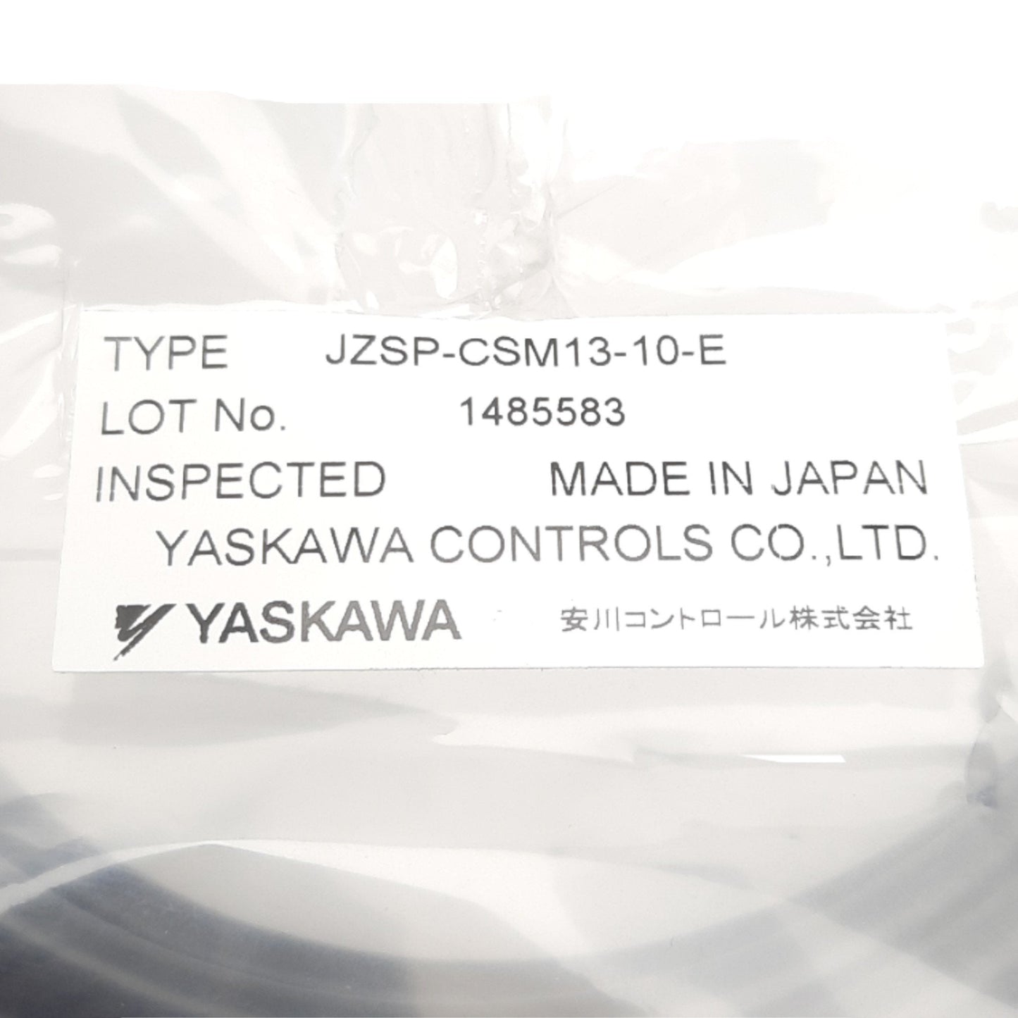 New Yaskawa JZSP-CSM13-10-E Servo Power Cable, 750W, 6-Pin to Flying Leads, 10m