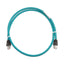 New Lot of 2 Lumberg 0985 856 500/1M Industrial Ethernet Cable, 4-Pair, 1m Long