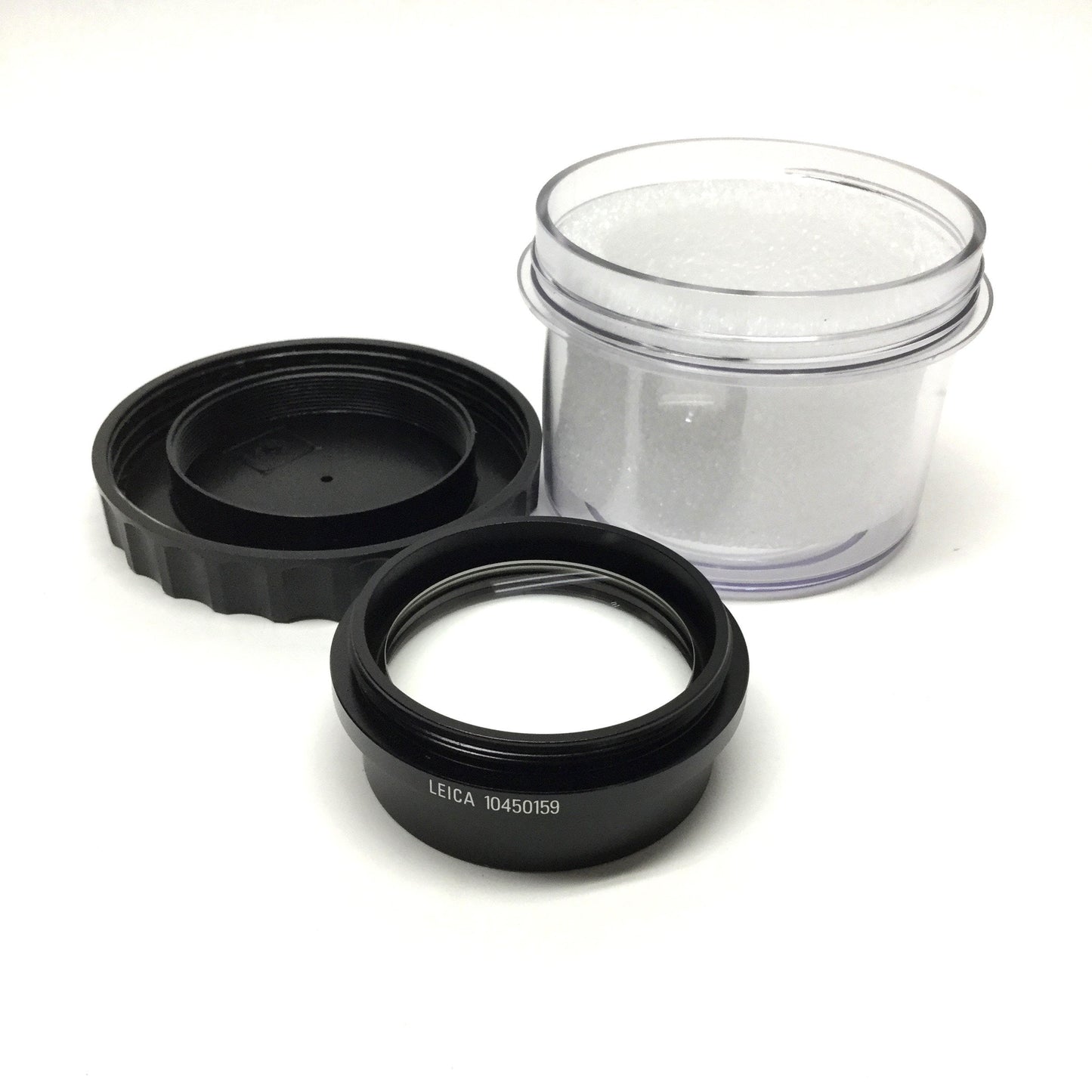 Used Leica 10450159 Achromat Objective Stereo Microscope Lens 1.0x 90mm WD M60