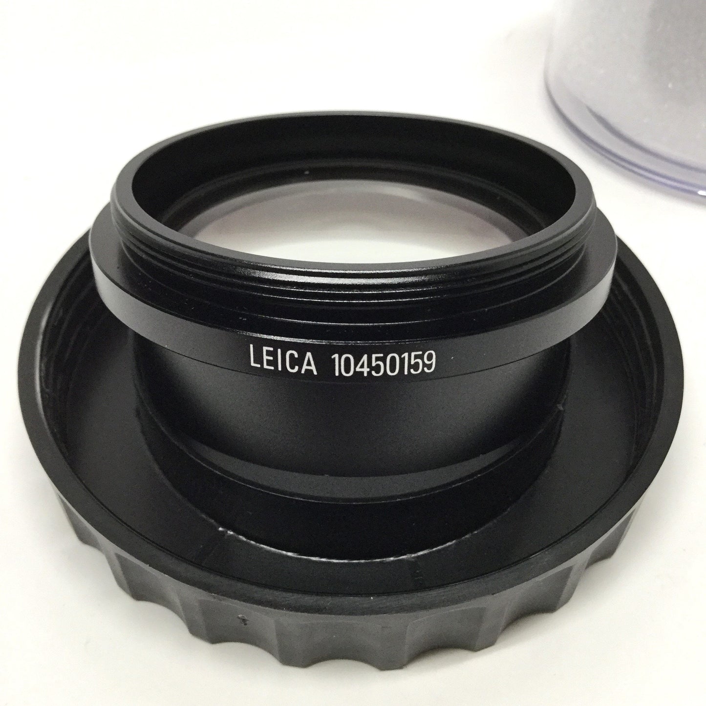 Used Leica 10450159 Achromat Objective Stereo Microscope Lens 1.0x 90mm WD M60