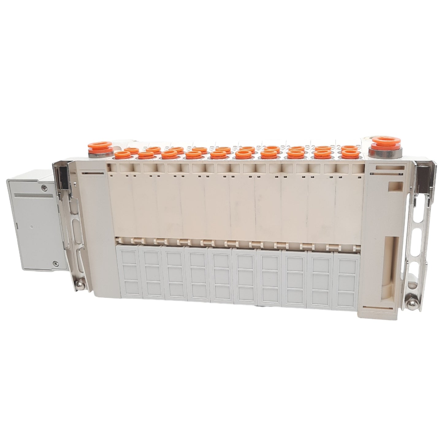 New SMC VV5QC21-10N7FD0-DS Manifold, 10 Stations, 1/4in One-touch, DB25M