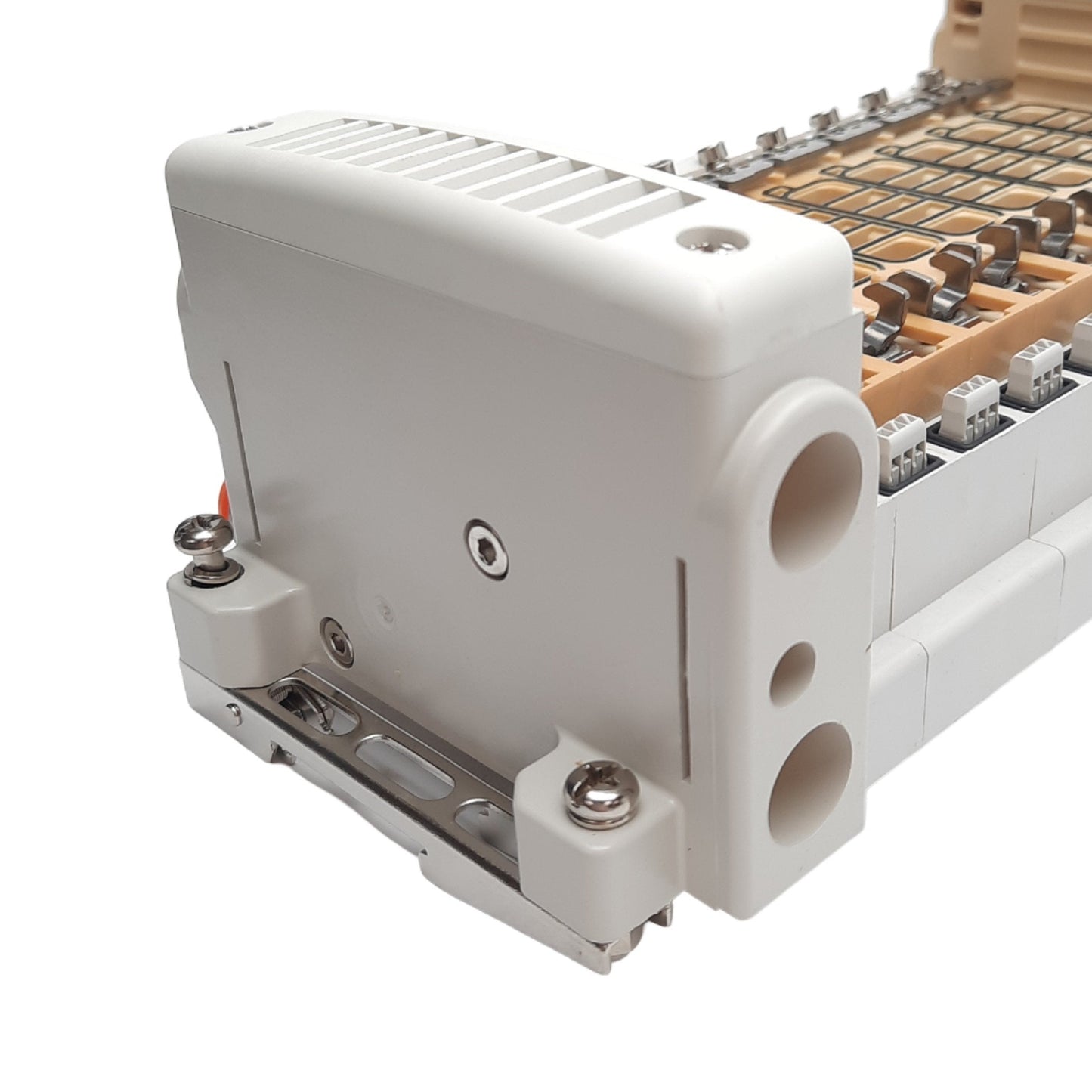 New SMC VV5QC21-10N7FD0-DS Manifold, 10 Stations, 1/4in One-touch, DB25M