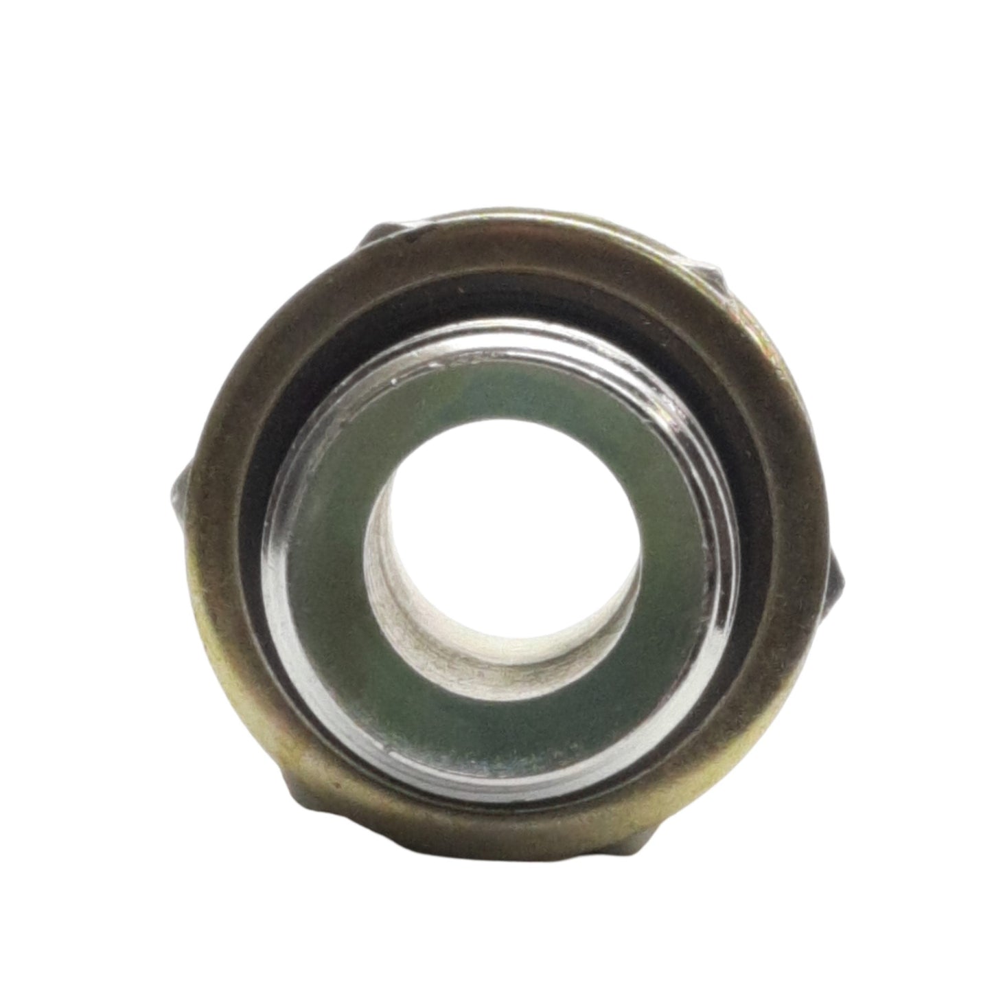 New Lot of 3 Stainless Steel Adapter Fittings, 3/8in BSPP Male to Male, w/ Washer