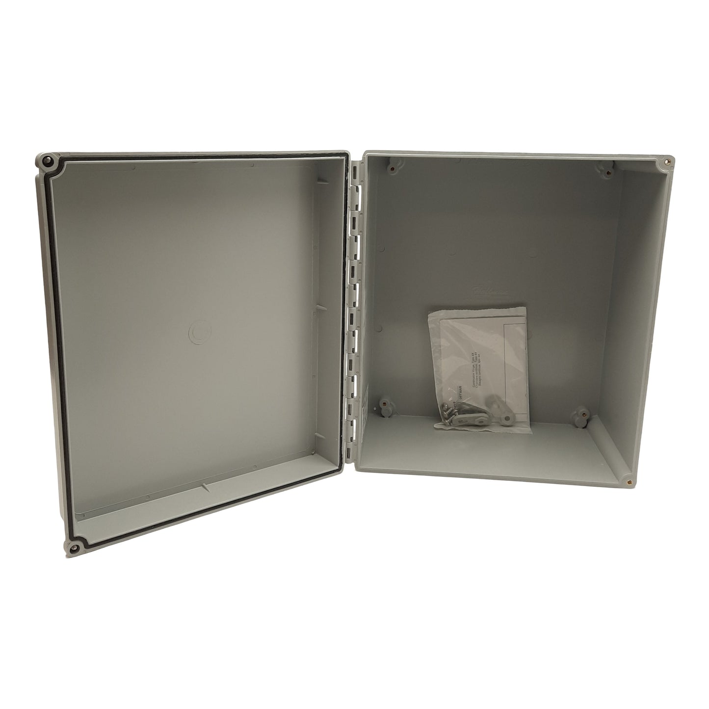 New nVent Hoffman A14128CHSCFG Fiberglass Enclosure, 14in x 12in x 8in, NEMA 4X