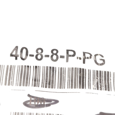 New – Open box Lot of 10 Jaco 40-8-8-P-PG Pneumatic Elbow Fittings, 220psi, 1/2in Tube to MNPT