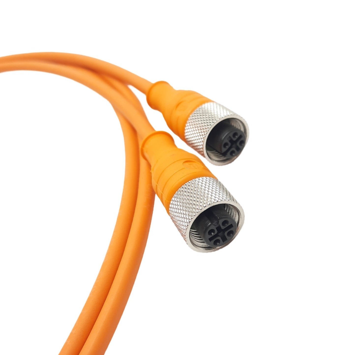 New Lumberg ASB 2-RKT 4-3-251/1 M Cable, 4-Pin M12-Splitters Y-Split, 1 Meter Length