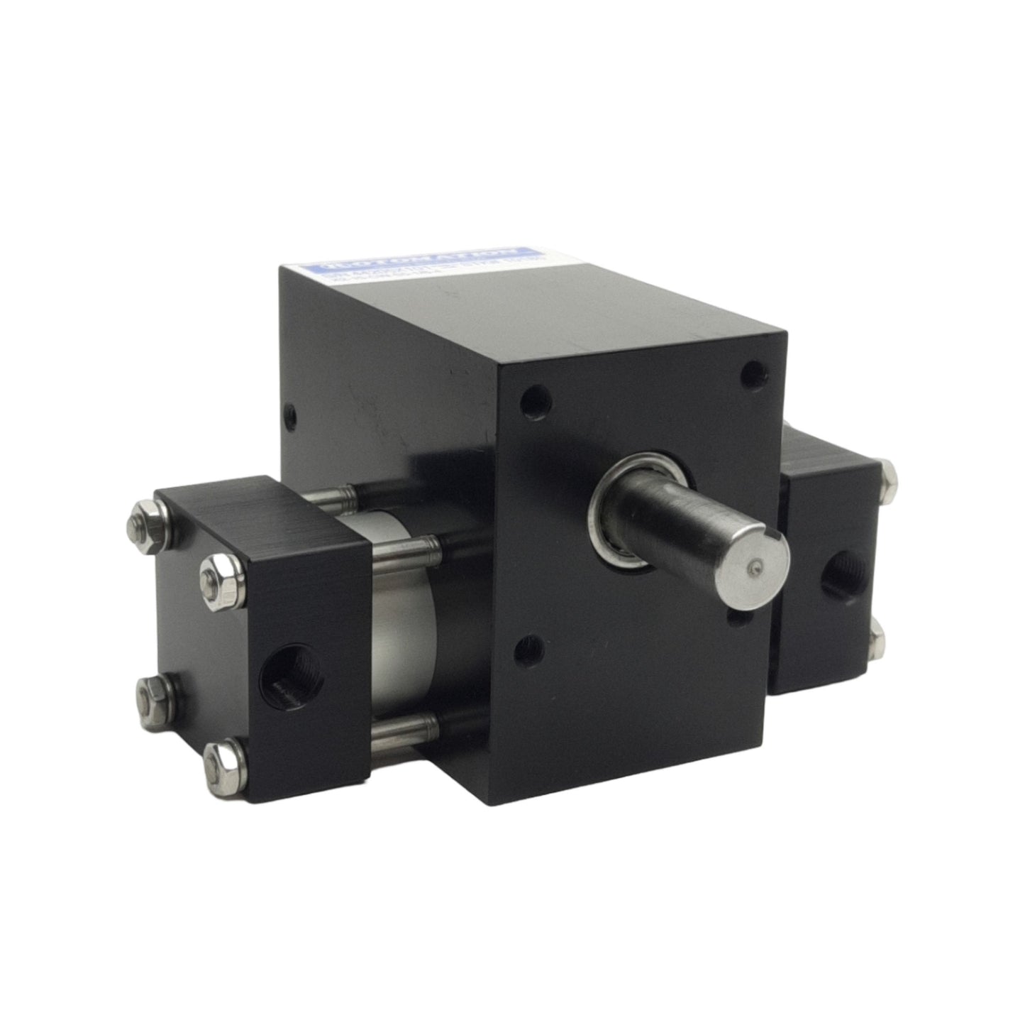 New Rotomation X2-15-CW-S5-1/8-4 Indexing Rotary Actuator, 15° CW, 1/8in NPT