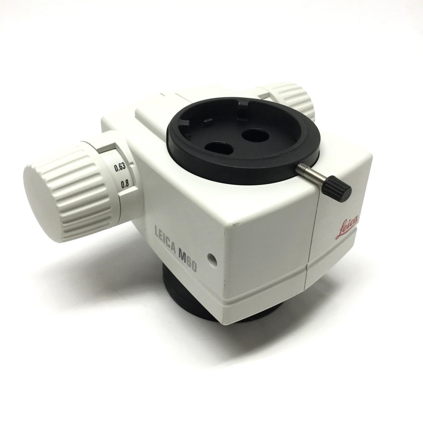 Used Leica 10450294 M60 Stereo Microscope Optics Carrier Zoom Body 0.63-4x
